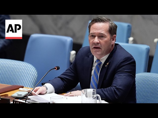 US condemns Russia and China for vetoing UN resolution on Strait of Hormuz