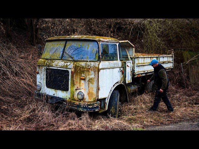 Starting an Abandoned Truck After 10 Years – What Dead Thing Was Hiding Inside?!