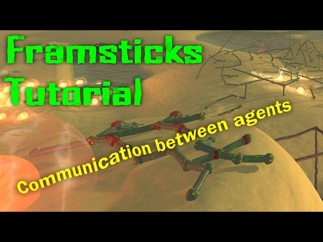 Framsticks tutorial #6: Communication between agents
