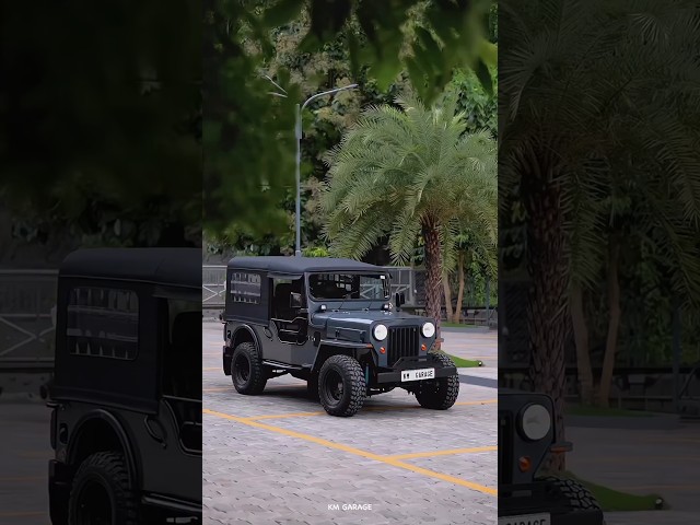 OG MAHINDRA JEEP 4X4 BUILT BY KM GARAGE KERALA #jeep #kerala #mahindra #vintage