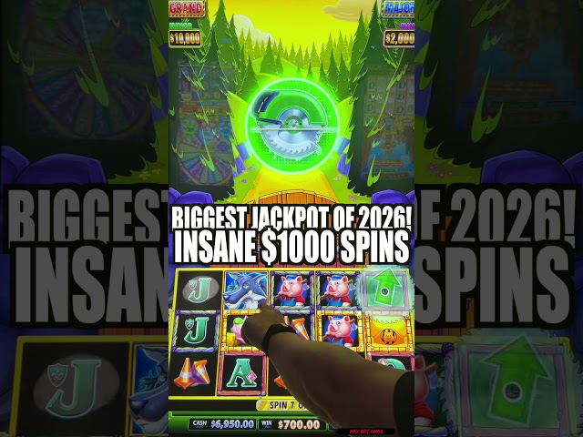 I WON A $218,000!! JACKPOT ($1000 SPINS) SHORTS  #slot #casinogames #slotscasinogames