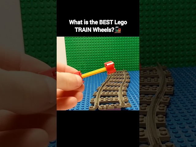 What is the BEST Lego TRAIN Wheels?🚂 | #lego #legotrain