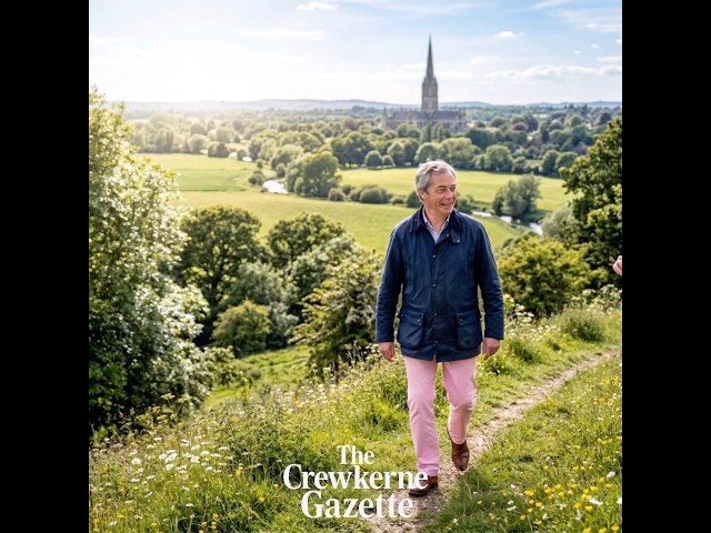 Nigel Farage’s spring walk