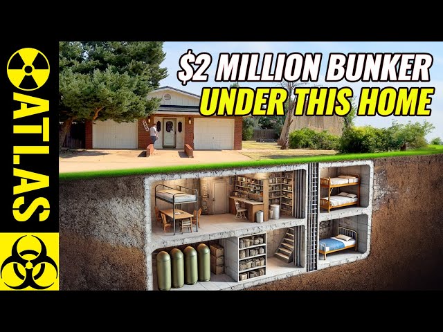 Inside the VERY FIRST Underground Doomsday home! - ATOMITAT