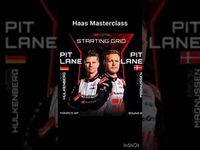Average Haas Masterclass #f1 #haas #formula1 #motorsport #nicohulkenberg #kevinmagnussen #haasf1