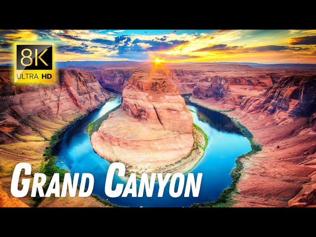 Mesmerizing Grand Canyon in 8K HDR | Breathtaking Views of the USA's Natural Wonder | 8K Vistas
