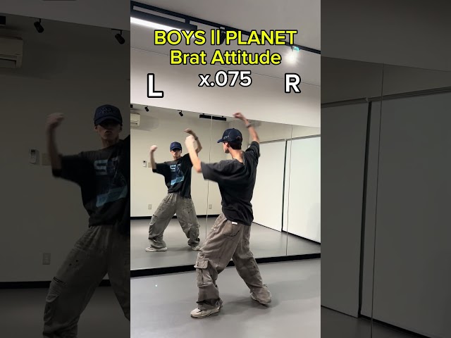 BOYS2PLANET-"Brat Attitude"DANCE tutorial | slow music