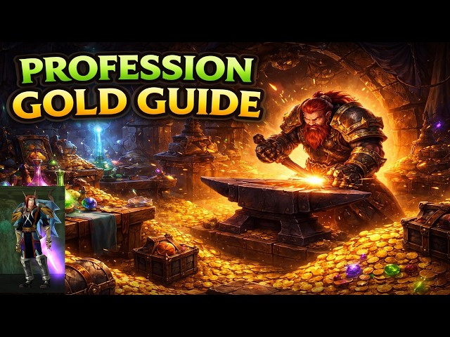 Max Gold with Professions - TBC Anniversary Profit Guide