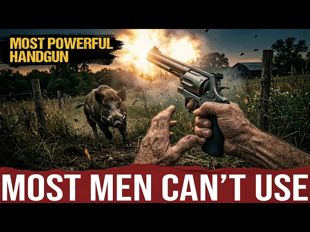 The Most Powerful Handgun… That Most Men Can’t Use