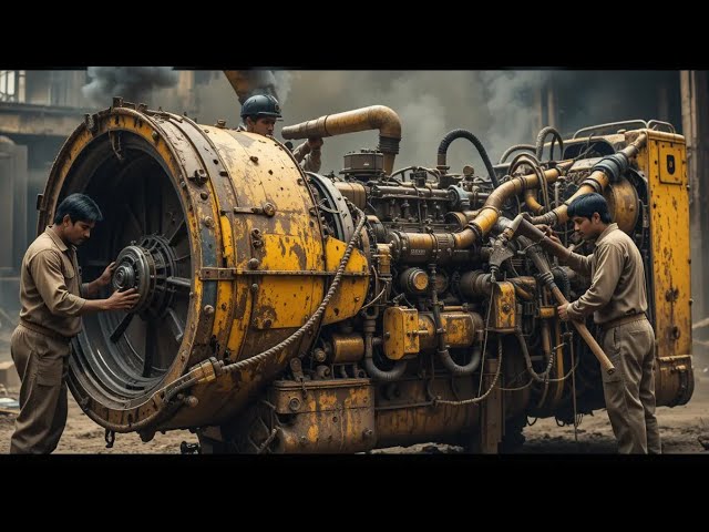 Incredible Restoration of a 20-Year Seized Engine | From Scrap to Smooth Start