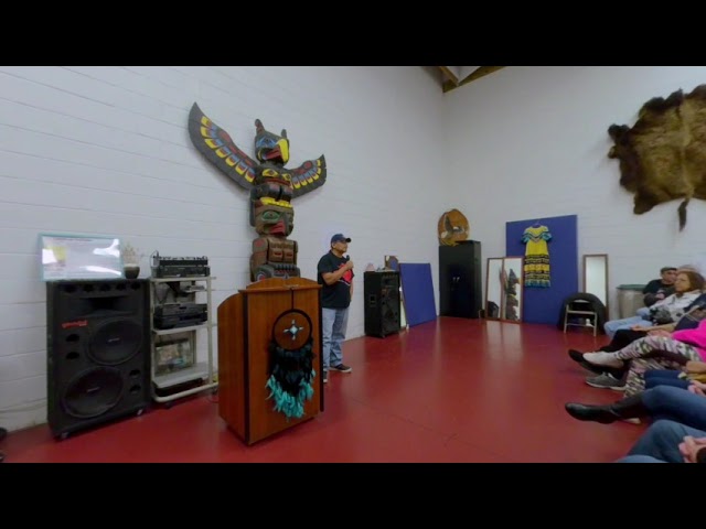 Crazy Horse Legacy Discussion with Family Elder Floyd Clown Sr. 3D 180 VR