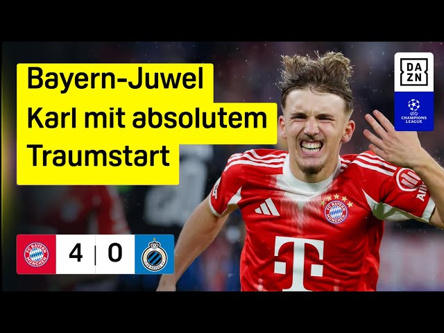 FC Bayern München - FC Brügge | UEFA Champions League | DAZN Highlights