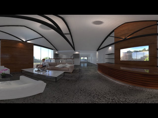 Radiant Life Church Foyeur design 360