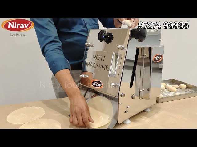Commercial Chapati Pressing Machine / Roti Pressing Machine /Nirav  Roti Machine