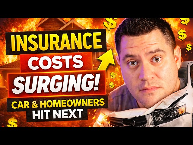 Insurance Costs About To SURGE… Car & Homeowners Hit Next