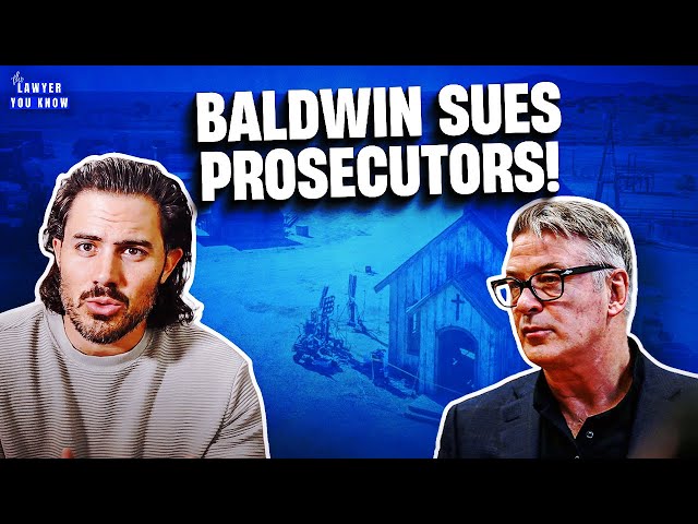 Real Lawyer Reacts: Alec Baldwin Sues Prosecutors! Are They Going Down?