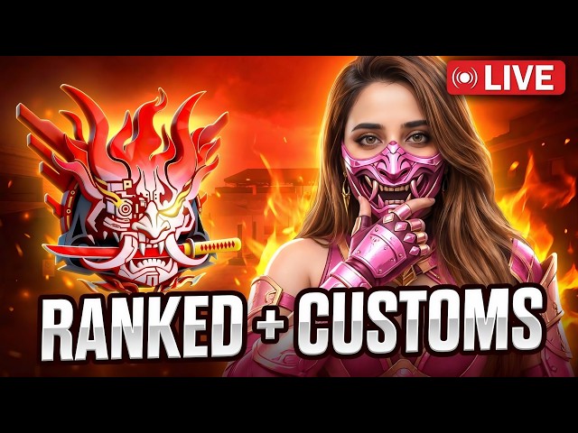 🔴Blood Strike Live With Girl Gamer | Ranked + Chill Custom Rooms