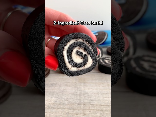 2-ingredient Oreo Sushi