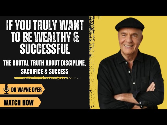If You Truly Want to Be Wealthy & Successful | The Brutal Truth About Discipline,Sacrifice & Success