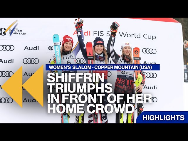 Shiffrin triumphs in front of her home crowd | Highlights | FIS Alpine