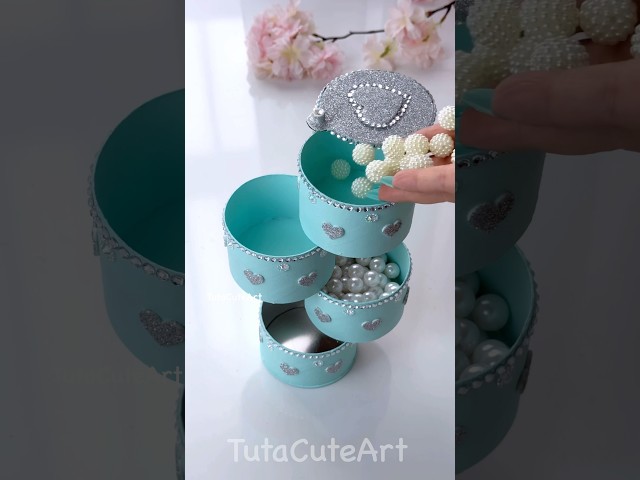 DIY Rotating Storage Box✨