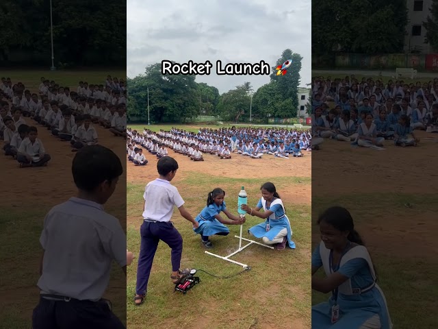 DIY Rocket Launch project by kids. #rocket #spacex #space #diy