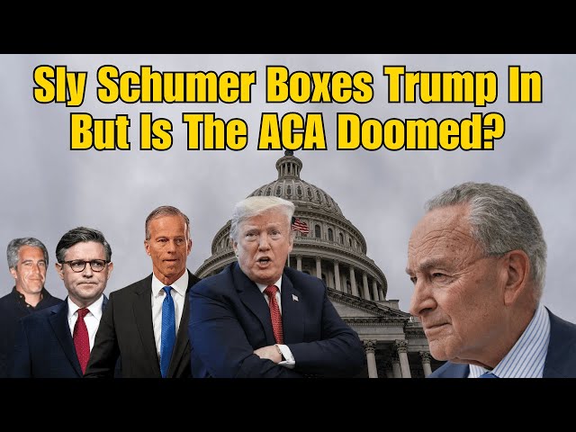 Coffee With Texas Paul!  Sly Schumer Boxes Trump In But Is The ACA Doomed?