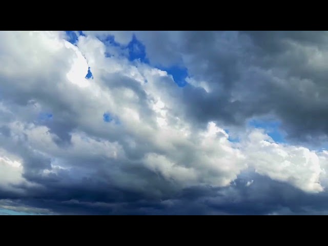 Heavenly Clouds - 1 Hour 4K Nature Video of Clouds Flying in the Sky (No Sound)