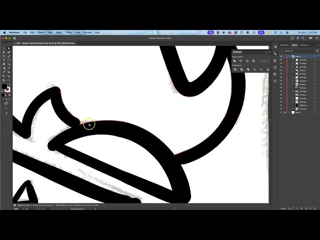 5  Review of Setting Up and Making Effective Line Art with Digital Inking in Adobe Illustrator