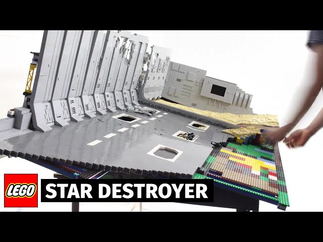 TIMELAPSE: Lego Star Destroyer (Star Wars: The Force Awakens)