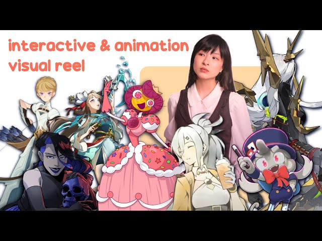 Interactive & Animation Visual Reel  2025 | Vera Tan 