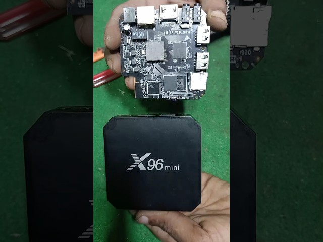 what's inside x96 mini Android tv box. #shortvideo #repair #electronics #gadget #tvbox