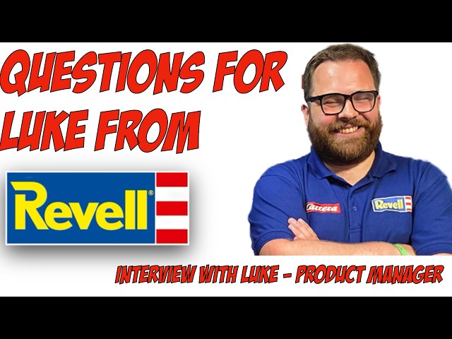 Revell Product Manager Interview | Luke Slaney Hewitt on Planes, Helicopters, and SPACE!!