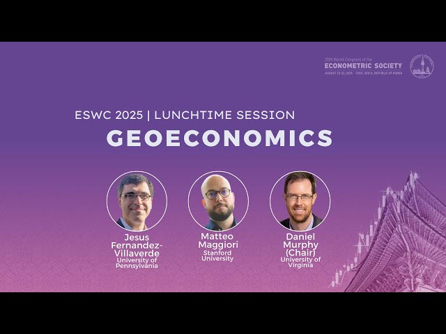 ESWC 2025 | Lunchtime Panel Session: "Geoeconomics"
