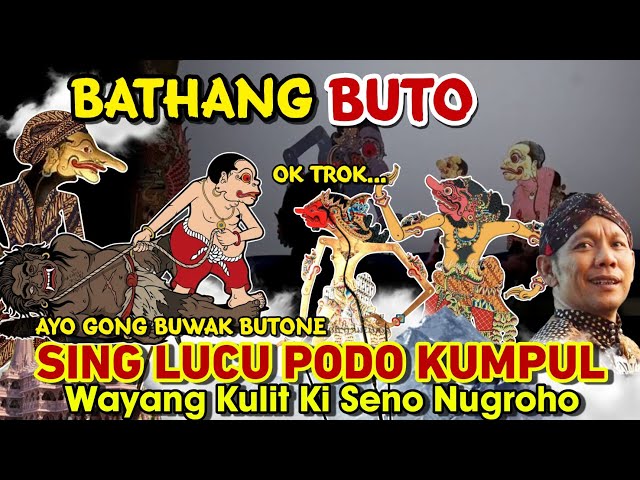 Lucu Sekali 🔥!! Bagong ngubur Buto, durmogati, critaksi beraksi lucu banget | Wayang Ki Seno Nugroho
