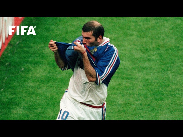 The Legendary Zinedine Zidane: Every FIFA World Cup Goal | France