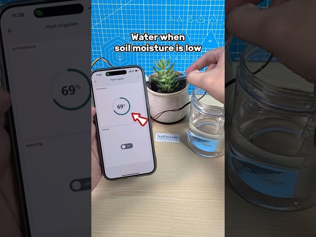 Remote Plant Irrigation - Arduino IoT Cloud Project #diy #arduino #tech #iot #programming #robotic