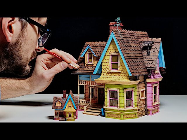 Ultimate UP House Model from Pixar animated movie #uphouse