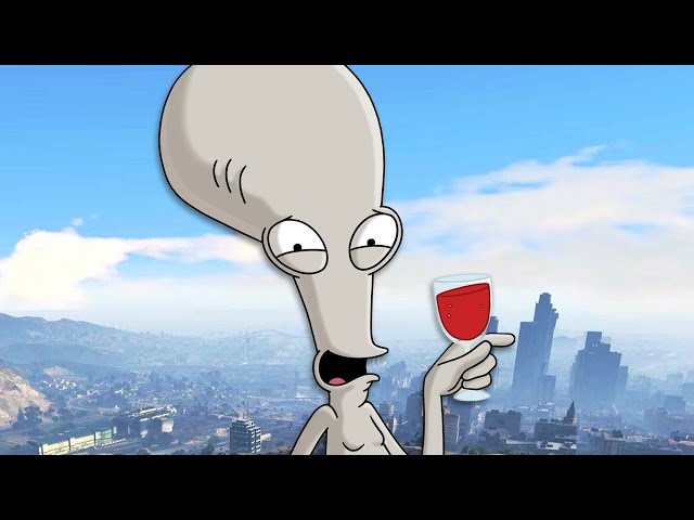 Roger the Alien Trolls GTA Online Players! (Voice Trolling)