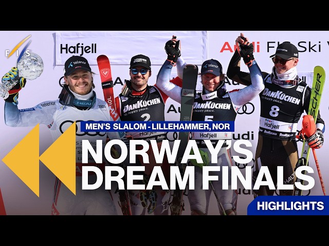 Norway’s Dream Finals: Victory + Crystal Globe | Highlights | FIS Alpine