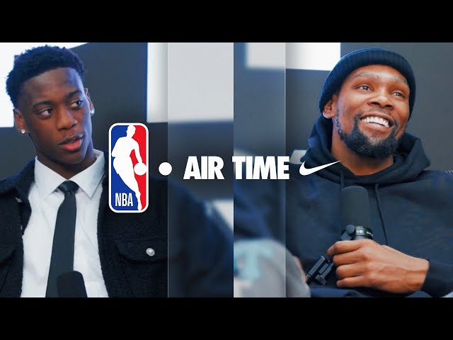 Kevin Durant Sits Down With AJ Dybantsa | NBA x Nike Air Time