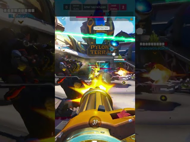 Tracer was too nice to put her face on the turret