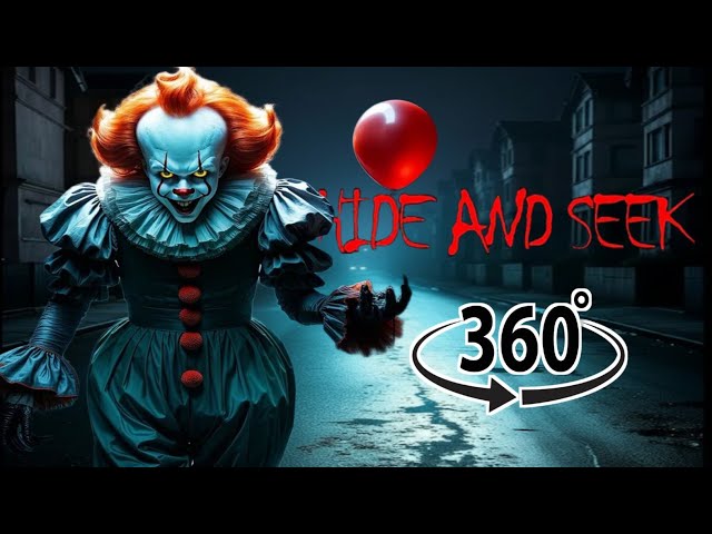 "Pennywise 360° Finding Challenge | Easy, Medium, Hard Levels | Horror Hide & Seek"