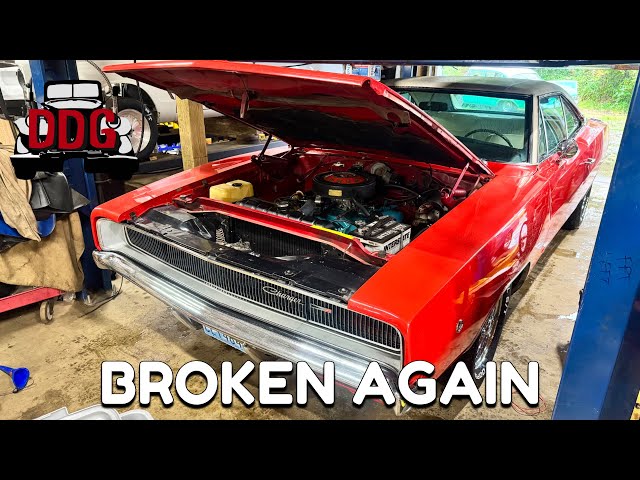 My Grumpy Mopar - 1968 Dodge Charger Points Ignition Problems, Edelbrock Carb Tech, And Much More