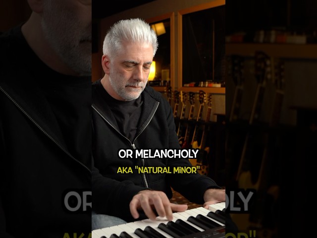 The Aeolian Mode = Sadness or Melancholy ￼ #guitar #musictheory #filmscore #guitarist