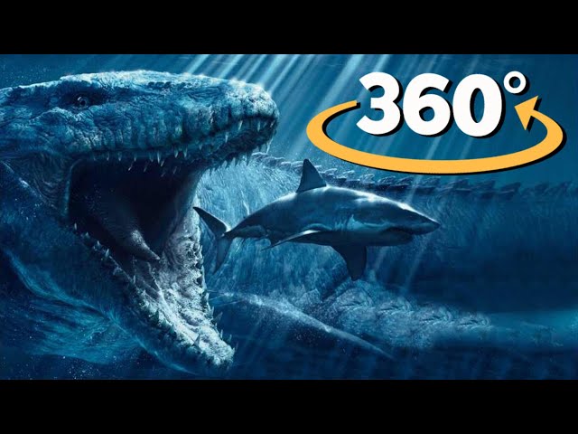 🦑 VR 360° Monsters from the Deep | Virtual Reality Underwater Horror