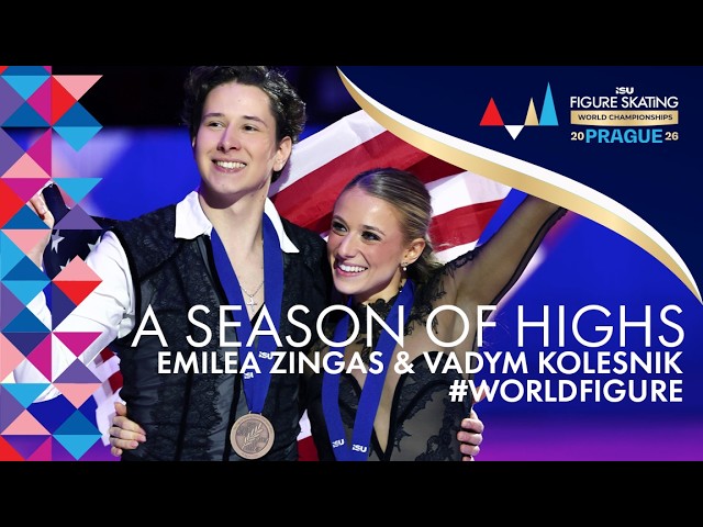 A season of highs | Zingas / Kolesnik (USA) | Interview | #WorldFigure | Prague 2026