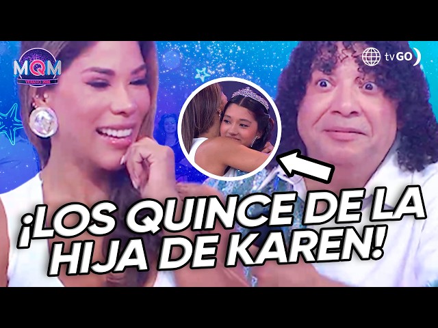 Mande Quien Mande: Karen Dejo celebrated her daughter Mia's 15th birthday on "Mande Quien Mande"