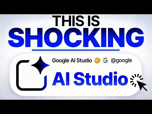 NEW Google AI Studio Update is INSANE! 😱