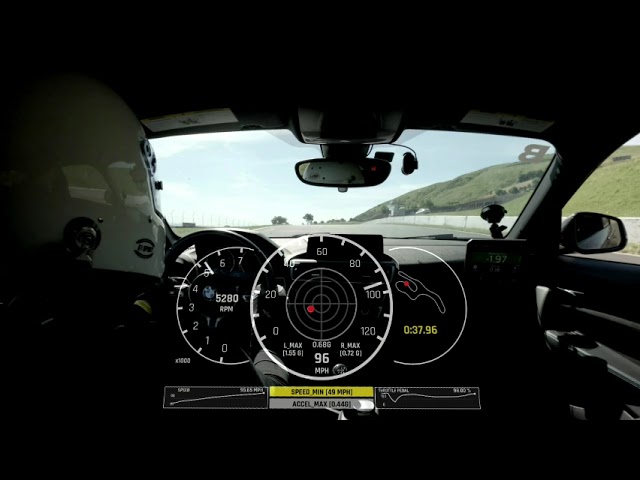 F87 BMW M2 Sonoma Raceway 1:52.9